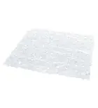 Expressz szállítás AQUALINE RIVER fürdőszobai szőnyeg csúszásgátlóval, zuhanyfülkébe, 540x540mm, PVC/áttetsző (TADO40100)
