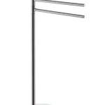 BEMETA OMEGA Álló törölközőtartó, mozgatható, 370x850x250mm, króm (104836032) Gyors szállítás