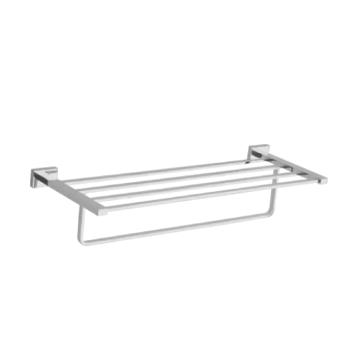 BEMETA PLAZA Törölközőtartó polc, 585x140x210mm, króm (118104122) Vedd meg most