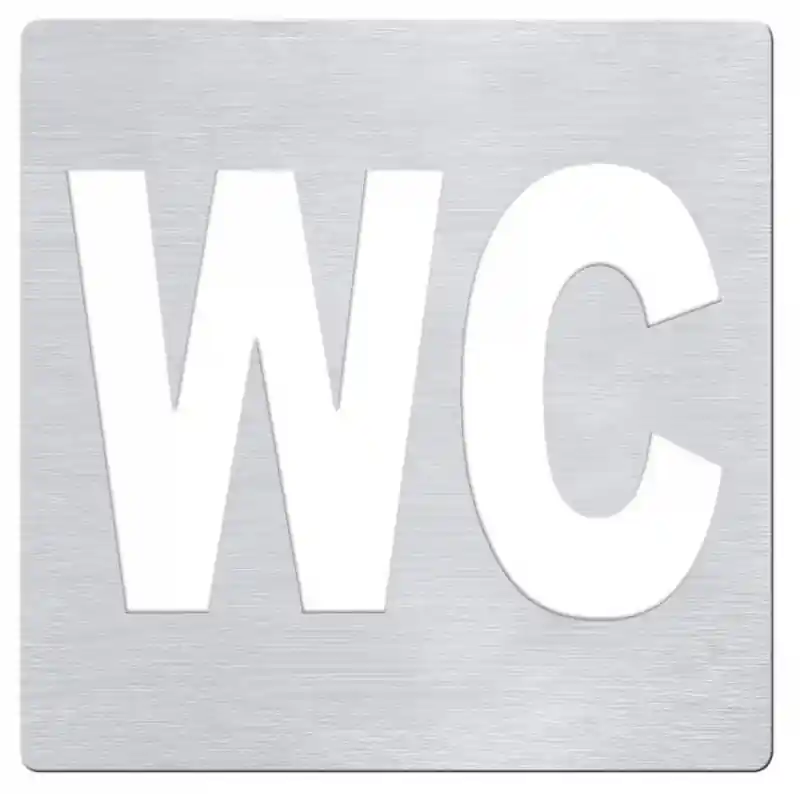 Vedd meg online BEMETA HOTEL Tábla: WC, 120x120x2mm, matt (111022085)