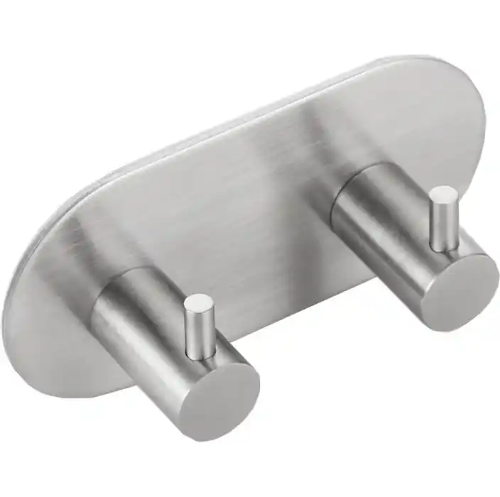 Végkiárusítás Öntapadós duplafogas, inox (32202)