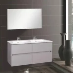 Wellis ELOIS Grey 120 bútor szett / bútor+mosdó+tükör / Alacsony ár