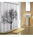 AQUALINE zuhanyfüggöny, 180x200cm (ZP008) Alacsony ár