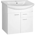 AQUALINE ZOJA mosdótartó szekrény, 2 ajtó, 1 fiók 61,5x74x32,5cm Utolsó esély
