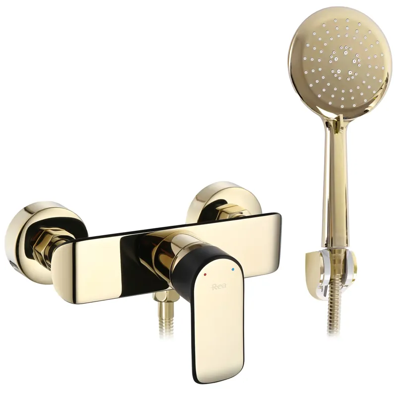Zuhanycsaptelep REA Bloom Black Gold Expressz kézbesítés