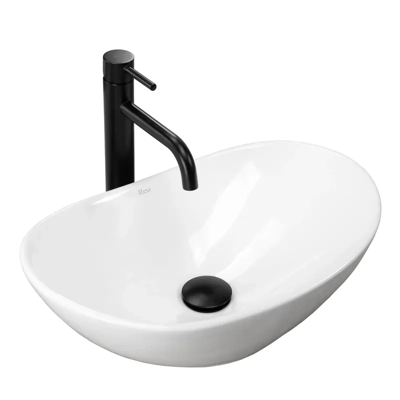 Alacsony ár Pultos mosdó REA Royal Mini White