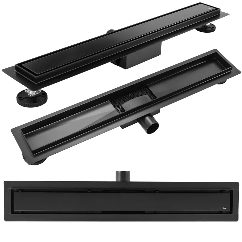 Lineáris lefolyó Rea Neox Black Matt 70 Prémium