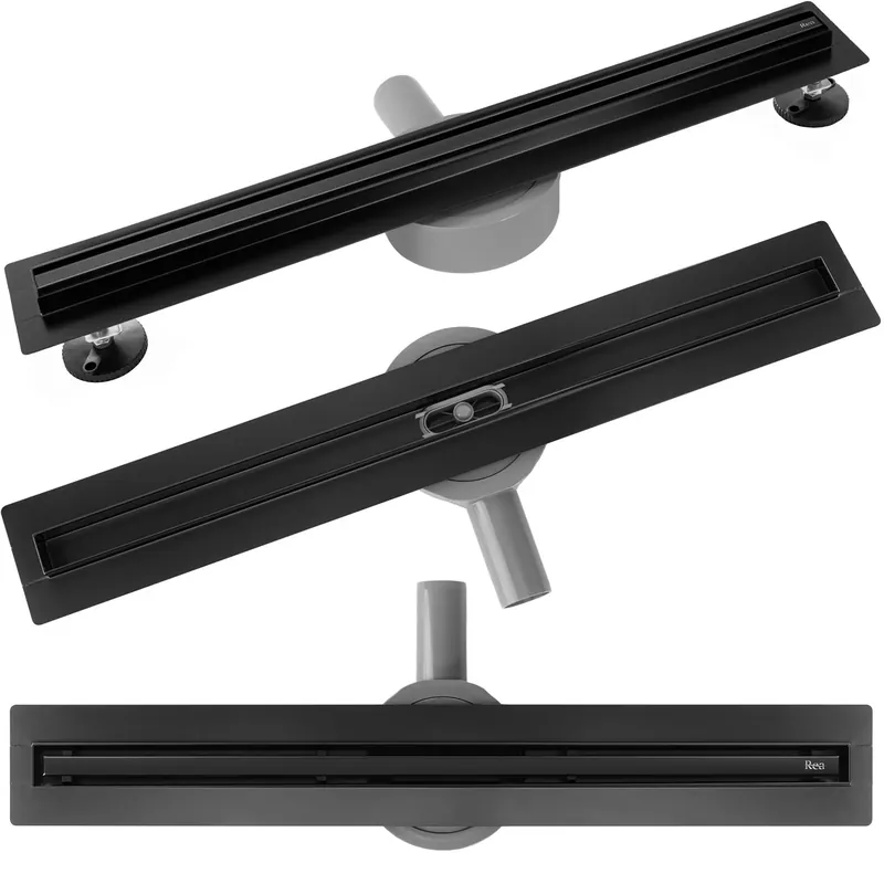 Biztonságos fizetés Lineáris lefolyó Neox Slim pro black 100