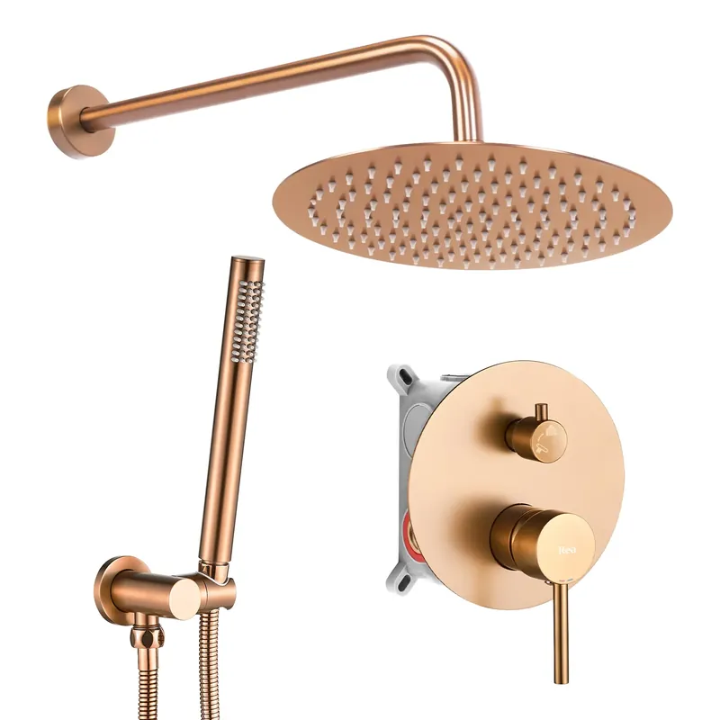 Zuhanyszett rejtett Rea Lungo Copper Brush + box Alacsony ár