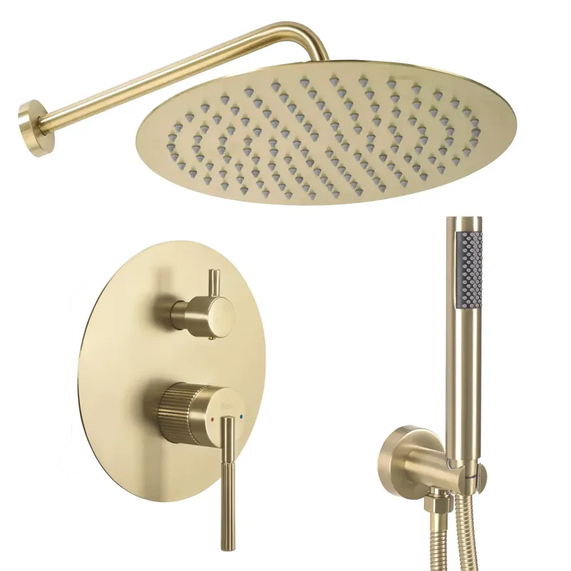 Zuhanyszett rejtett Rea Argon Gold Brush + box Ne maradj le