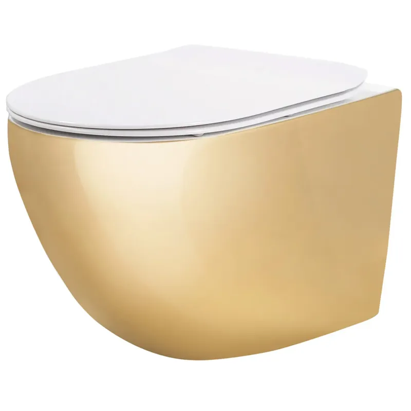 WC csésze Rea Carlo Mini Tornado NFQ GOLD WHITE Bestseller