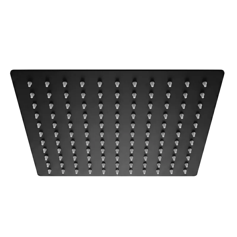 Azonnali szállítás Négyzet alakú zuhanyfej REA JS-P015B 25cm Black