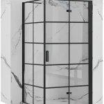 zuhanykabin Rea Molier Black 100x80 Árcsökkenés