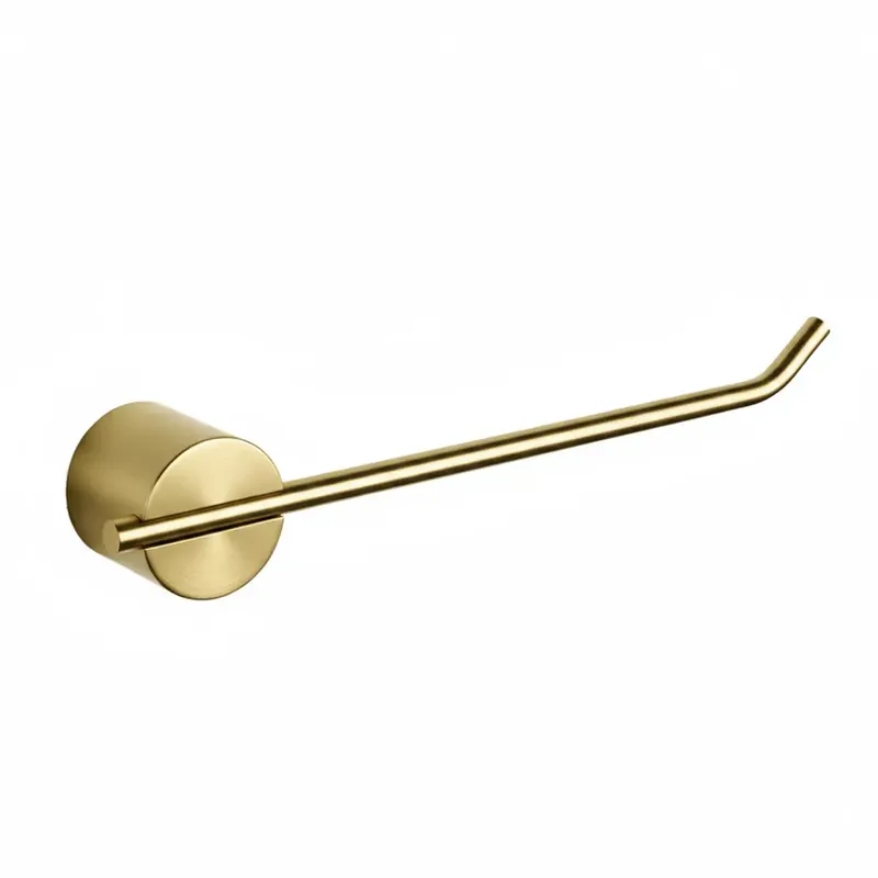 Szuper akció Falra szerelhető wc papír tartó Tomi 5809 Brush Gold