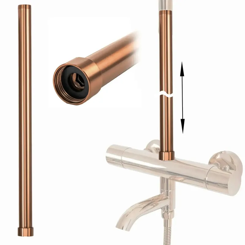 Ajánlat Hosszabbító kád-zuhany szetthez BRUSH COPPER 50cm