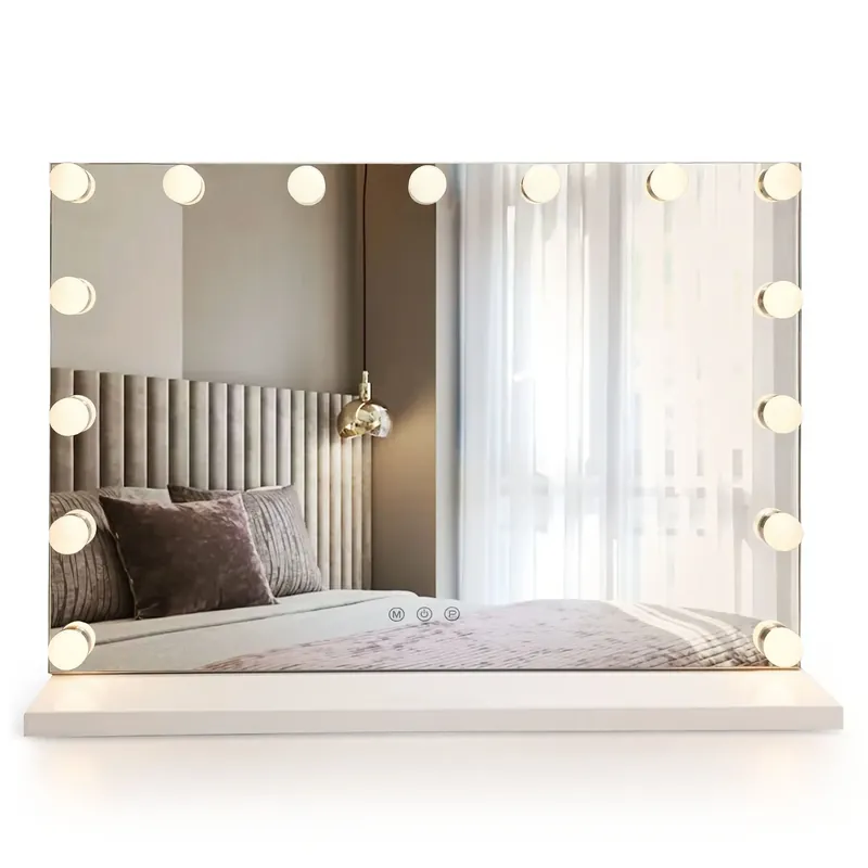 Vedd meg online LED Tükör HOLLYWOOD White 80x60