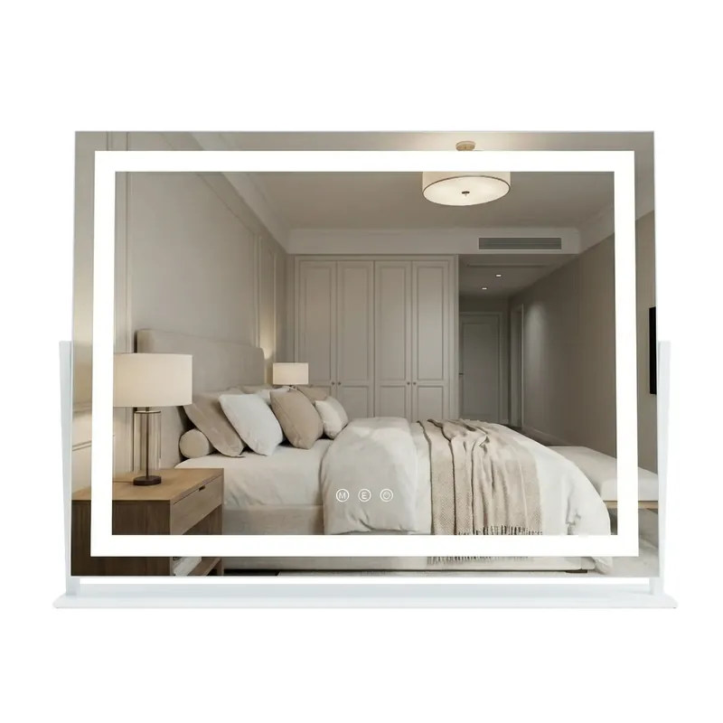 LED Tükör STUDIO White 58x45 Olcsóbb