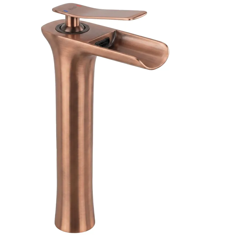 Népszerű Fürdőszobai csaptelep Rea Laguna Brush Copper high