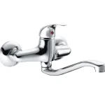 Prémium Radeco Baryt egykaros fali mosogató csaptelep (150mm kifolyócsővel, #550-810-00)Radeco