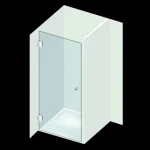 Kedvezményes ár Varioglass Globus 101 60x200 cm-es Zuhanyajtó (zöld üveg, 60x200 cm)Varioglass