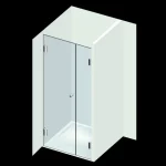 Varioglass Globus 102 90x200 cm-es Zuhanyajtó (90x200 cm, savmart üveg)Varioglass Vedd meg online