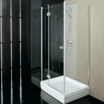 Csak ma Kolpa-San Stella TSv 80/90 zuhanyfal (88-90 cm, Króm, Edzett átlátszó üveg, 90x190 cm, #790310)Kolpa-San