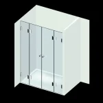 Varioglass Moment 106 ZuhanyajtóVarioglass Vásárlói kedvenc