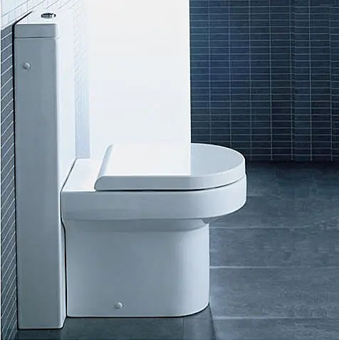 Árengedmény Geberit Monolith fehér üveg (SI) álló wc tartály (fali wc-hez, #131.021.SI.1)Geberit