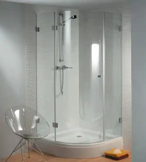 Expressz szállítás Riho Scandic S308 Zuhanykabin (króm, 96,8-97,2-96,8-97,2 cm, átlátszó, 100x100x200 cm, #GC 46200)Riho