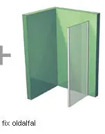 Biztonságos fizetés Ravak Rapier RPS 80 zuhanyfal (Transparent, 80x190 cm, fehér, 80 cm, #9RV40100Z1)Ravak