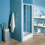 Kedvezményes ár Kolpa-San Luna TVZ/S 70/80/90 zuhanyajtó (80 cm, Fehér, Edzett átlátszó üveg, 80 cm, #777650)Kolpa-San
