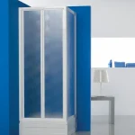 Kolpa-San Luna TSv/Z 70/80/90 zuhanyfal (80 cm, Edzett átlátszó üveg, Fehér, 80 cm, #735720)Kolpa-San Legnépszerűbb