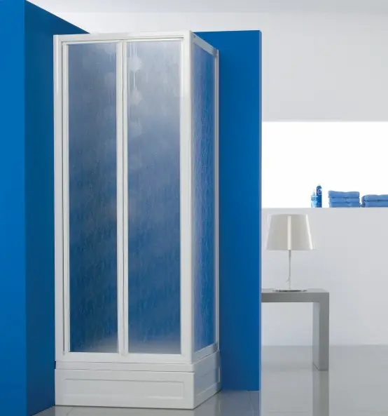 Kolpa-San Luna TSv/Z 70/80/90 zuhanyfal (80 cm, Edzett átlátszó üveg, Fehér, 80 cm, #735720)Kolpa-San Legnépszerűbb