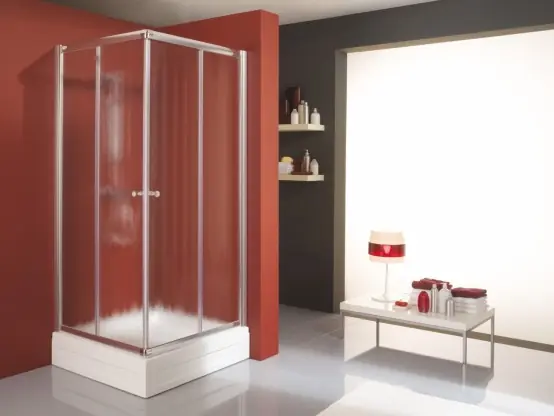 Kolpa-San Orion TKK 70/80/90 szögletes zuhanykabin (70 x 90 cm, Fehér, Edzett chincilla üveg, 70x90)Kolpa-San Ajánlat
