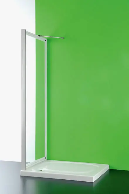 Akciós ár Hopa Anta Fissa CC zuhanyfal (Fehér, 70-67 x 185 cm, Plexiüveg, #BSAFI70CCP)Hopa