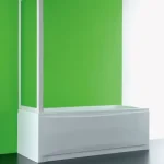 Hopa Sopravasca Fisso MA kádfal (72-75 x 150 cm, Fehér, Plexiüveg)Hopa Ne maradj le