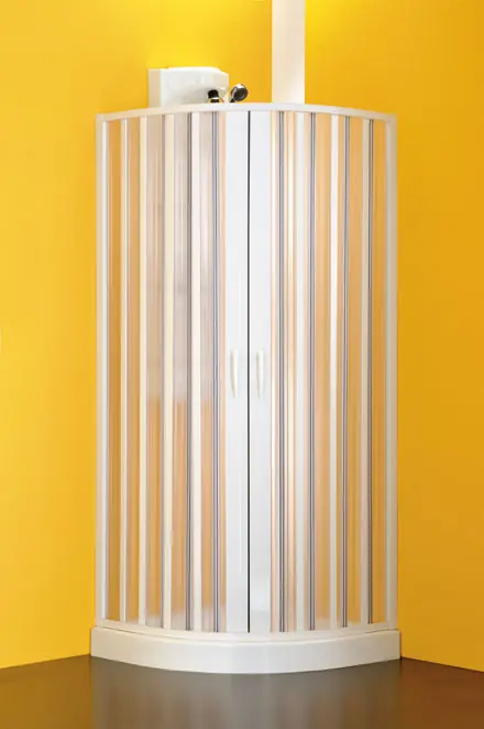 Biztonságos fizetés Hopa Sfera negyedköríves zuhanykabin (Fehér (S), Műanyag, 100-80 x 100-80 x 185 cm)Hopa