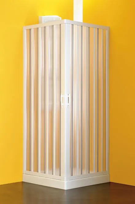 Bestseller Hopa Kappa négyszög alapú zuhanykabin (80-60 x 80-60 x 188 cm, Fehér, Műanyag)Hopa