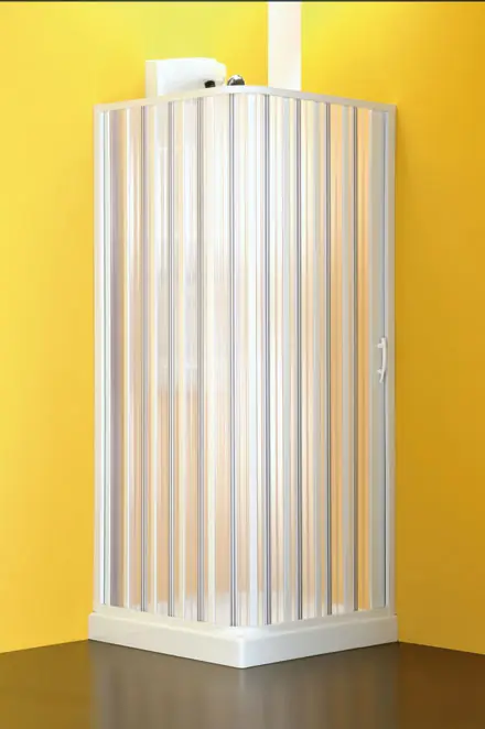 Hopa Alfa négyszög alapú zuhanykabin (Műanyag, Fehér, 120-100 x 80-60 x 185 cm)Hopa Kedvezményes ár