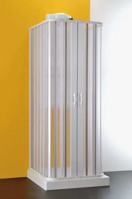 Hopa Delta négyszög alapú zuhanykabin (Műanyag, Fehér, 100-80 x 100-80 x 100-80 x 185 cm)Hopa Biztonságos fizetés