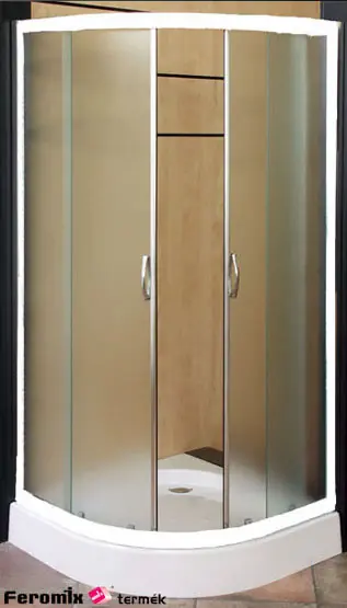 Feromix Eleganza ISA90F-ELT 90x90 negyedköríves zuhanykabin zuhanytálcávalCoway Ajánlat
