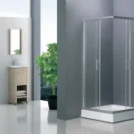 Outlet Niagara Wellness Ambon szögletes zuhanykabin tálcával (90x90 cm, króm, Frost)Niagara Wellness