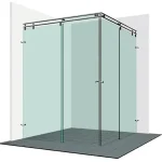 Árcsökkenés Varioglass Vendum V22 tolóajtós zuhanykabin víztiszta üveg (100x100 cm)Varioglass