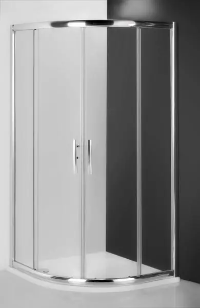 Végkiárusítás Roltechnik Proxima Line PXR2N 80x80 cm-es negyedköríves zuhanykabin (780-805x1850 mm, brillant, satinato, 531-800R55N-00-15)Roltechnik
