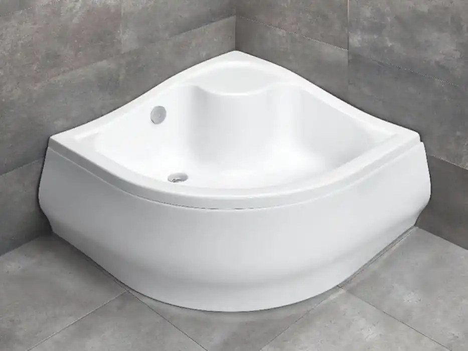 Expressz szállítás Radaway Korfu A negyedköríves magasított zuhanytálca (előlapos, 80x80 cm, #4S88400-03)Radaway