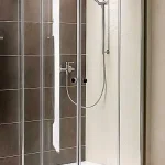 Ne maradj le Radaway Dolphi Premium A 80x80 negyedköríves zuhanykabin (80x80x190 cm, króm, Átlátszó, #30413-01-01)Radaway