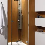 Gyors szállítás Radaway Carena DWB 70 zuhanyajtó (króm, 70x195 cm / jobbos, Barna, #34582-01-08NR)Radaway