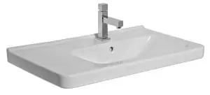 Olcsóbb Jika Cubito 75x45 cm aszimmetrikus balos mosdó csaplyukkal H8124210001041 (8.1242.1.000.104.1)Jika