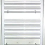 Cosmo Trend íves törülköző szárító csőradiátor (fehér, 600x1850 mm, 1090 W)Cosmo Vásárlói kedvenc