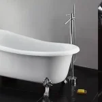 Végkiárusítás Wellis Stella 171x82 szabadon álló öntött márvány kádWellis